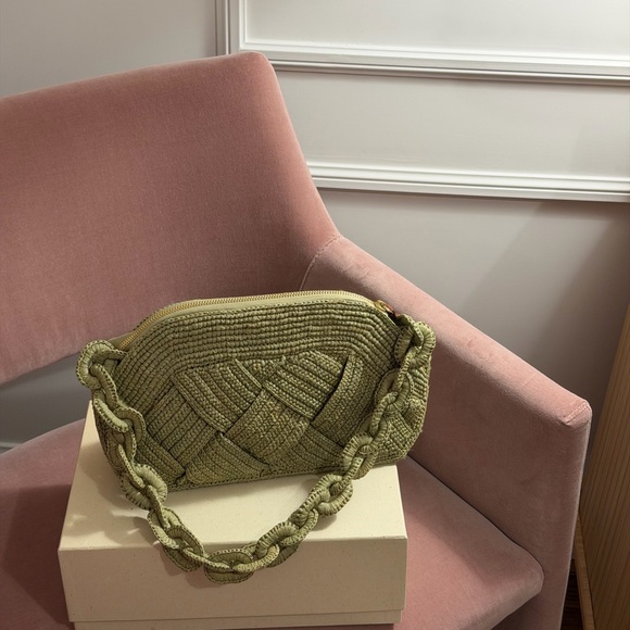 Sézane Olive Braided Shoulder Bag - Picture 7 of 7